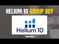 Helium 10 Group Buy Only $10/month - Access Full Pro Features Without the High Price!