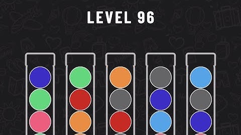 Ball Sort Puzzle Level 96 #ballsortpuzzle #ballsortpuzzlegameplay #puzzlegame #mobilegames