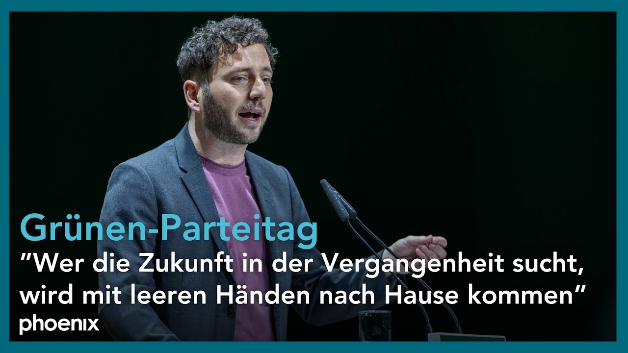 Grünen-Parteitag: Einbringungsrede von Vorsitzendem Felix Banaszak zum Thema Klima | 29.11.25