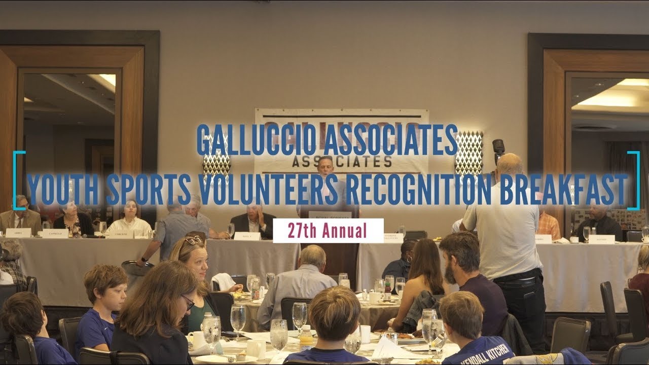 2023 [30m] - 27th Annual Galluccio Associates Youth Sports Volunteer Recognition Breakfast