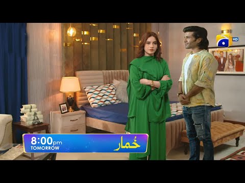 Khumar Episode 22 Teaser - Har Pal Geo Digitally Presented By Happilac Paints January 2024