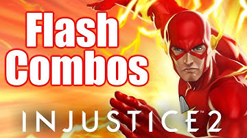 Flash Combos Tutorial (50/50 Mix) | Injustice 2