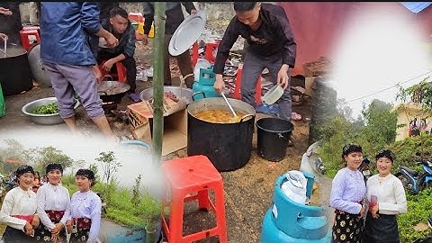 Cỗ Cưới Dân Tộc Hmong 60 Mâm 1B.o 3L.ợn 30G.à Toàn Thịt - Thầy Giáo Vùng Cao