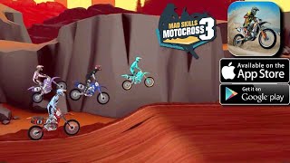 MAD SKILLS MOTOCROSS 3 - IOS / ANDROID GAMEPLAY screenshot 3