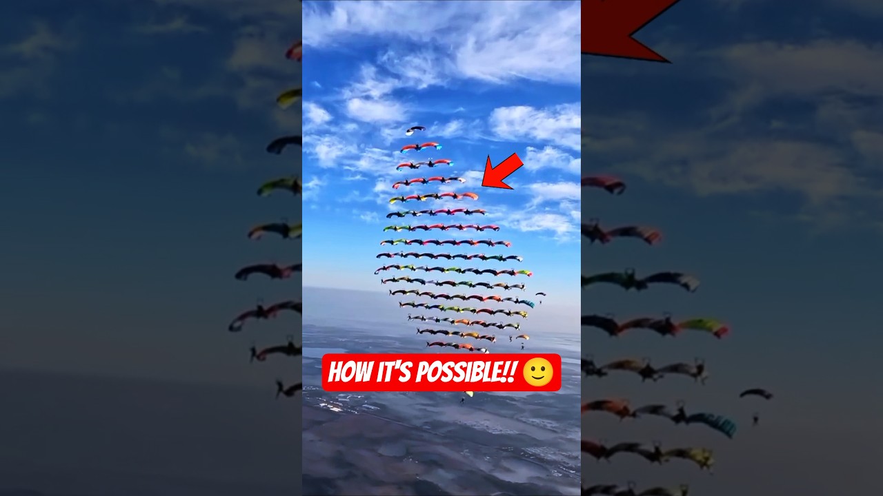 Skydivers Rectangle 😱 