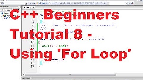 C++ Tutorial for Beginners 8 - Using 