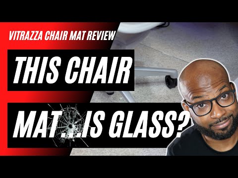 What Is The Best Office Chair Mat? | Vitrazza Glass Chair Mat Review