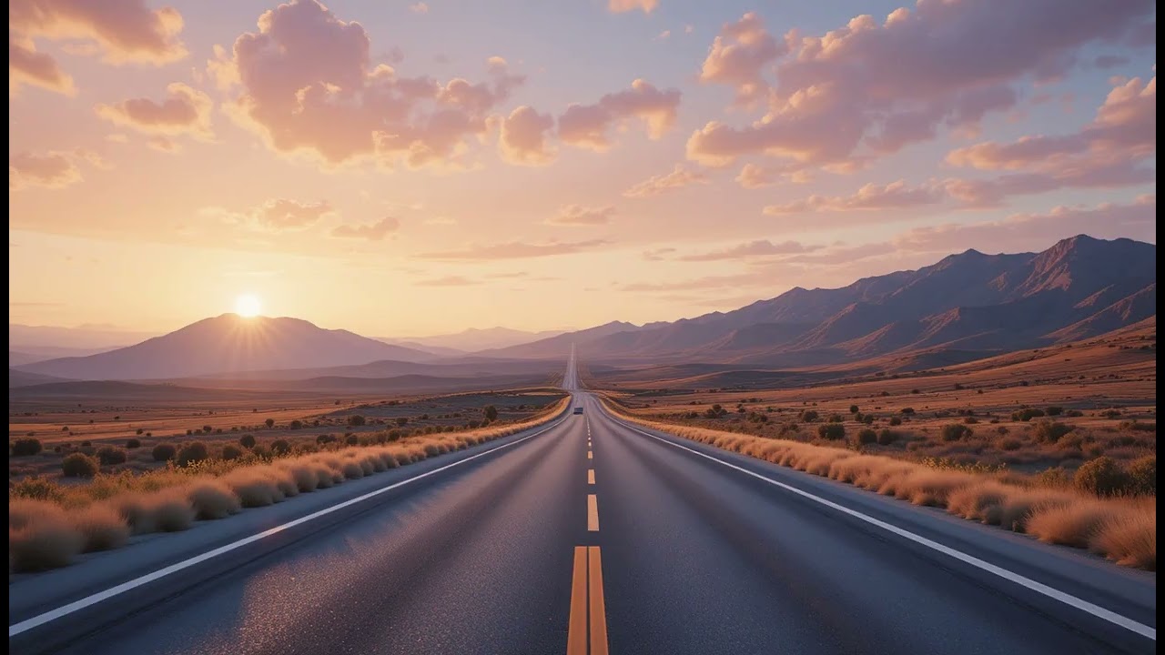 2 Hour Smooth Car Drive Music 🚗✨ | Relaxing Road Trip Vibes | Focus & Calm