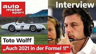 Formel Schmidt Interview mit Toto Wolff | auto motor und sport
