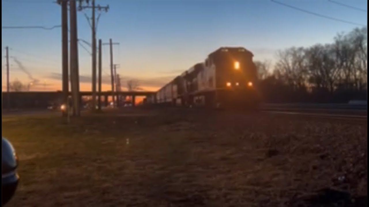 NS mixed freight with UP and EX-KCS Foreign power - YouTube