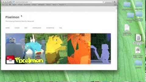 PIXELMON 3.0.1+ INSTALLATION VIDEO FOR MAC