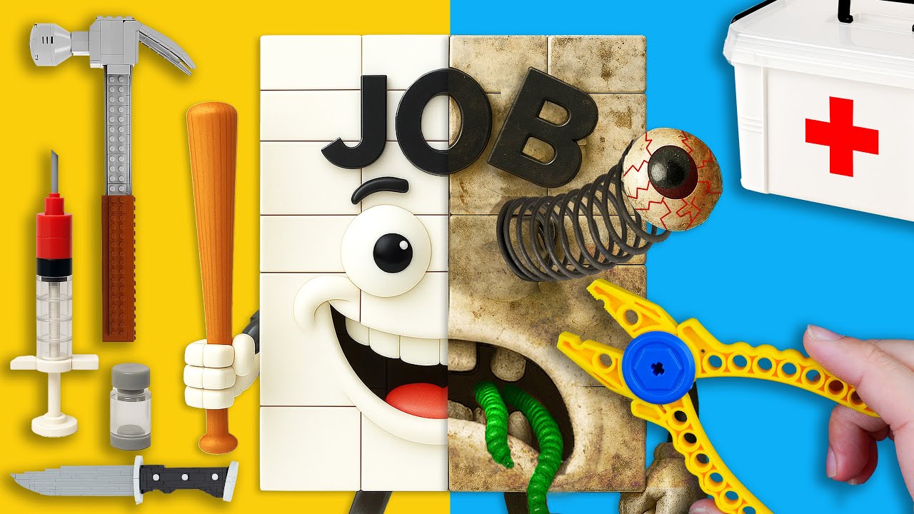LEGO Brainrot: I Repaired Job Job Job Sahur | FUNZ Bricks