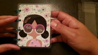 Happy Planner "new" Mini Notebook Flip through!/ It's the squad y'all!!