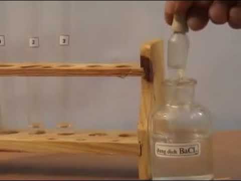 Video Nhận biết H2SO4, HCl và Na2SO4 - youtube
