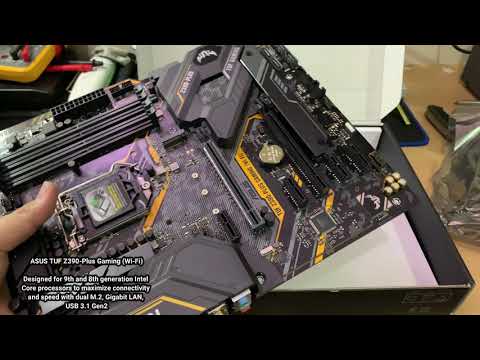 UNBOXING | ASUS TUF Z390-Plus Gaming (Wi-Fi) LGA1151 (Intel 8th and 9th Gen) Motherboard