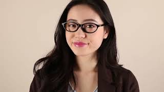 Miu Miu MU09XV 16K1O1 Oval Black Eyeglasses | SmartBuyGlasses Canada