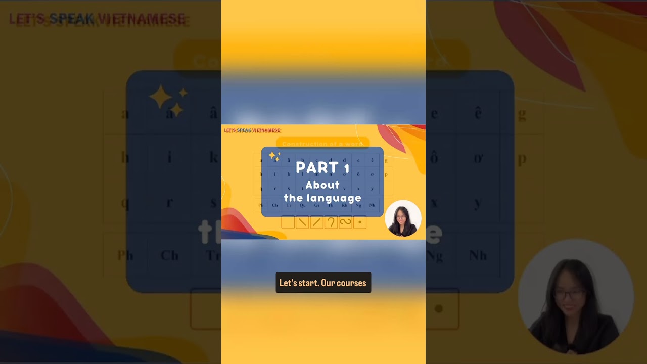 Vietnamese Online course for beginners 