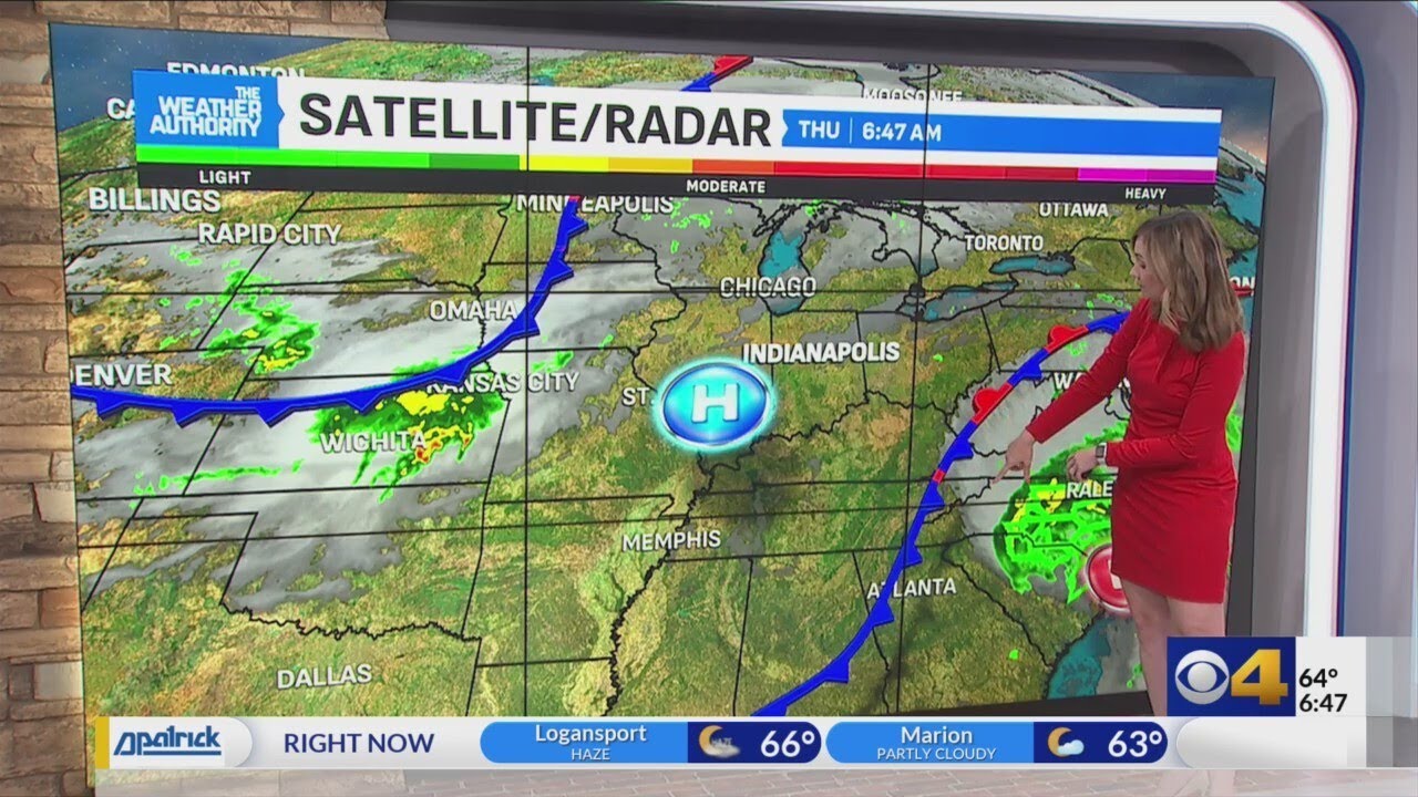 Brighter and warmer today; milder for the weekend - YouTube