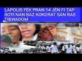 Lapolis fèk pran 14 jèn fi ki tap soti nan baz kokorat san ras gwomòn/ e sezi 2 pistolè 
