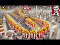 Inside the KFC Factory: From Fresh Chicken to Crispy, Flavorful Fried Chicken (Full Process)