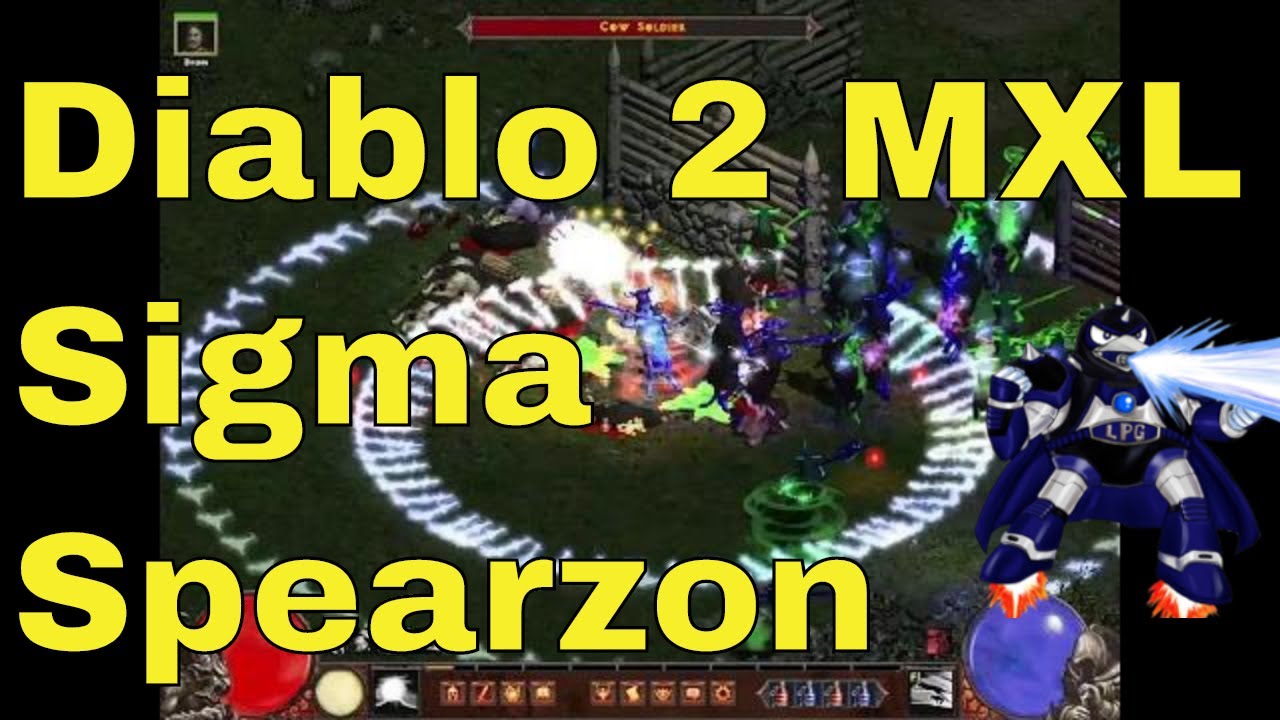 Diablo 2 Median XL Sigma Amazon Spear Pounce Build YouTube