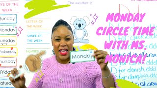 Monday 5/18/20 - Preschool Circle Time - Learn at Home
