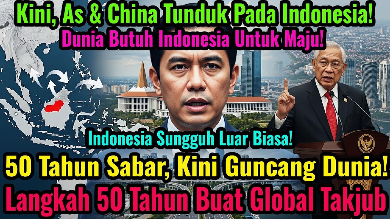 BUKAN NUKLIR! KEKUATAN RAHASIA 50 TAHUN INDONESIA PAKSA DUNIA BERTEKUK LUTUT!