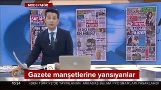 Sabah Gazetesinin Bugünkü Manşeti