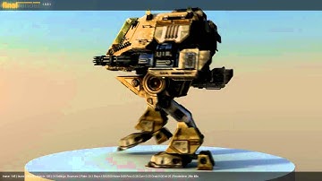 Command & Conquer 3 Kane´s Wrath - 3D Wolverine Render video