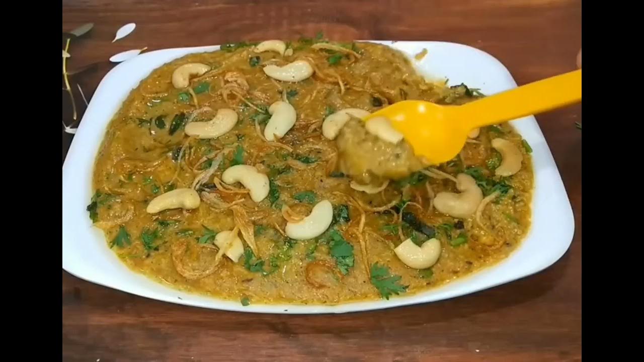 Pista house chicken haleem..made by seema khan YouTube