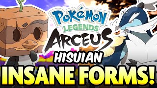 Every Hisuian Form In Pokémon Legends: Arceus