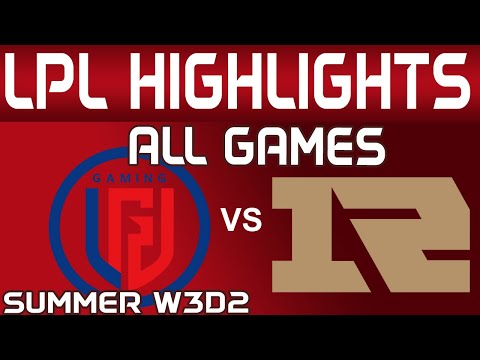 LGD vs RNG Highlights ALL GAMES LPL Summer 2024 LGD Gaming vs Royal Never Give Up by Onivia