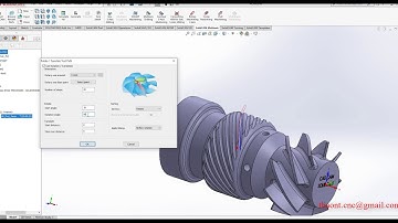 Solidcam 2020 4 axis #1