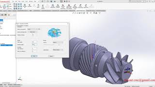 Solidcam 2020 4 axis #1
