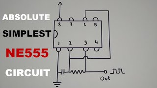 Easiest Way to Connect a 555 Timer For Astable Mode (Blink an LED)