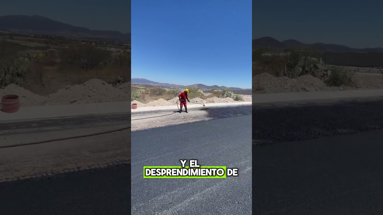 Riego de liga en pavimentos asfálticos #arquitectura #construcción #desarrolloinmobiliario