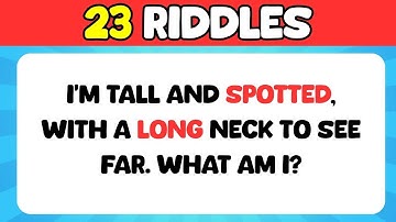 ONLY A GENIUS CAN SOLVE THESE RIDDLES 🧠✅ Brain Teasers & Riddle Quiz 🧩