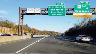 Long Island Expwy (I-495) east Exits 33 - 53 | Fall Foliage 2023