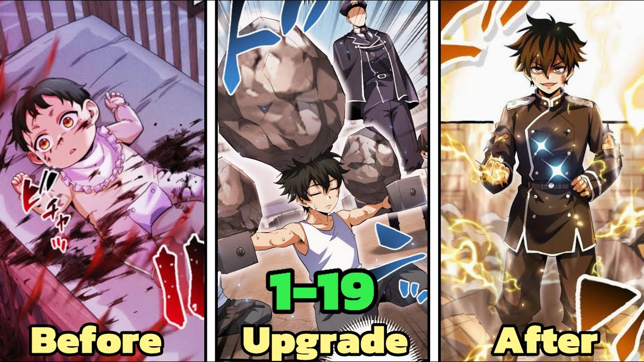 (1-19)The Boy Drank Dragon Blood At Birth, Growing 100 Times Faster Than Everyone Else -Manhwa Recap