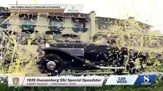 1935 Duesenberg SSJ Special Speedster wins Best of Show at Pebble Beach Concours d’Elegance