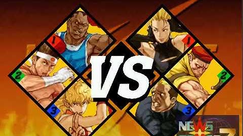 Capcom Vs  SNK Double A Groove Battle