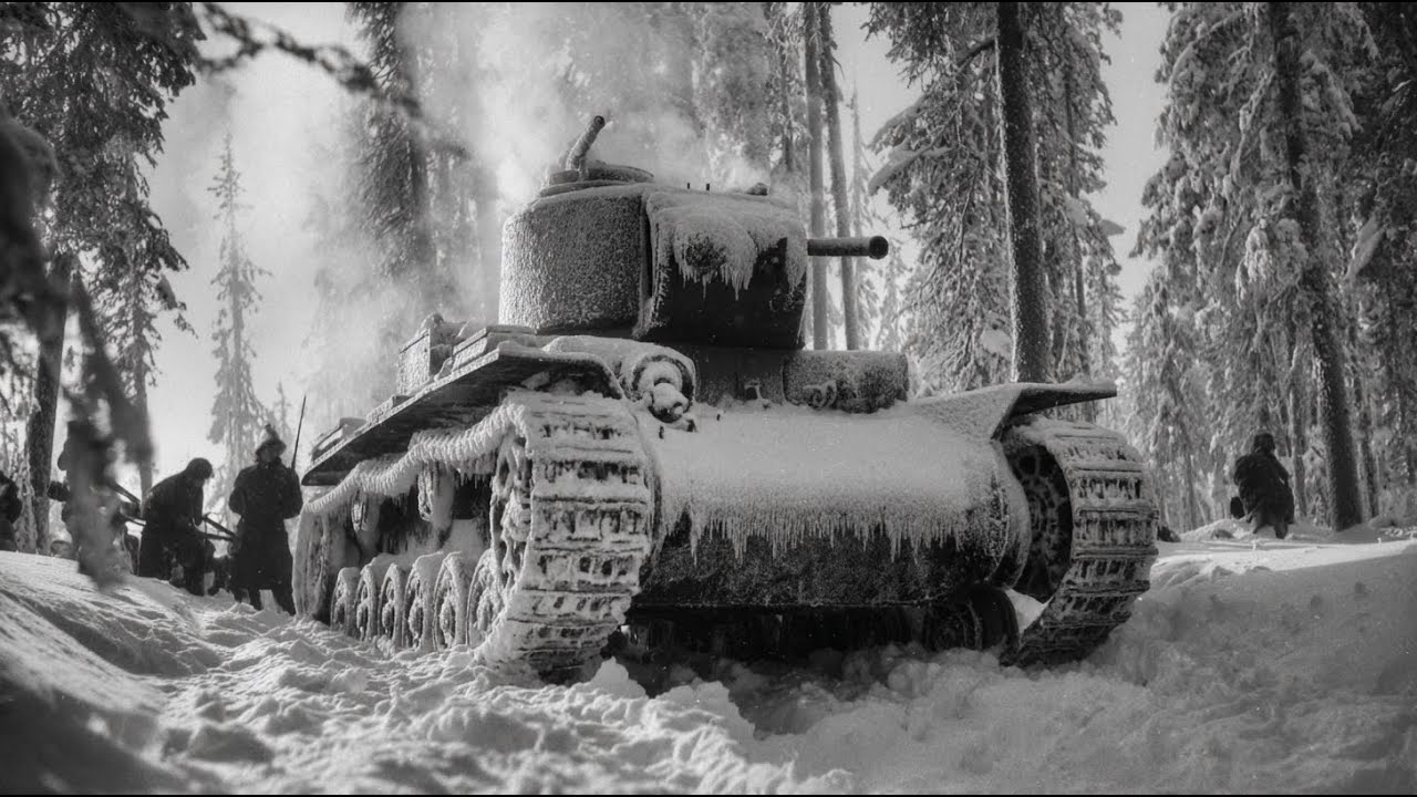 Venäläiset nauroivat suomalaisten vanhalle kalustolle, kunnes pakkanen tuhosi modernin kaluston