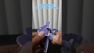 stegosaurus 3D puzzle foam #dinosaur #toys #stegosaurus #puzzle #animal