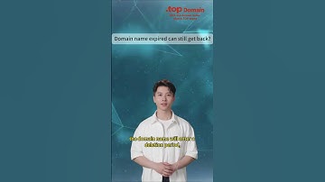 Domain name expired can still get back？#openAI #AI #ChatGPT  #DeepSeek #domainname #Trump #Musk