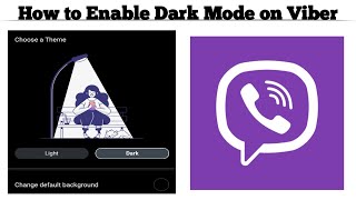 How to Enable Dark Mode on Viber Messenger | Step-by-Step Guide 2025 screenshot 5