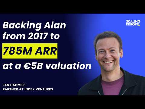 Backing Alan from 2017 to €785M ARR at a €5B valuation: Jan Hammer, Partner at Index Ventures