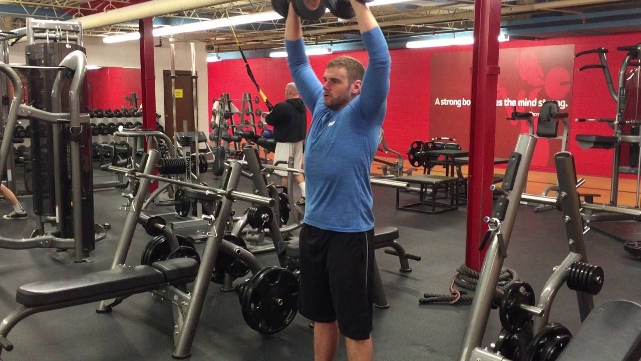 Dumbbell Overhead Press YouTube