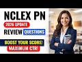NCLEX PN Review Questions|Pass the 2026 NCLEX PN Exam Essential Review Questions and Answers