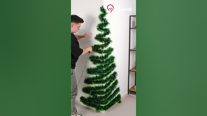 Wall Christmas Tree Hack: Perfect for Tiny Corners! #shorts #youtubeshorts #christmasdecoration