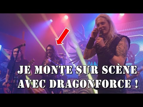 JE MONTE SUR SCÈNE AVEC DRAGONFORCE, LA SUITE VA VOUS SURPRENDRE !